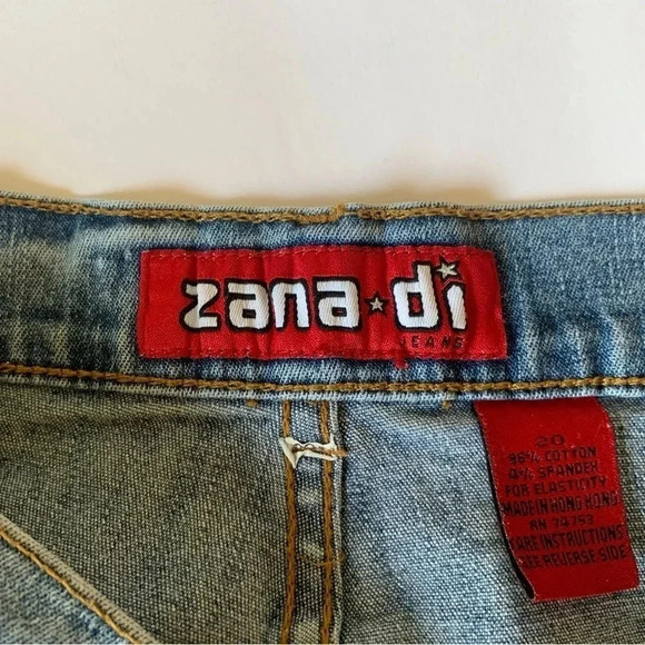 Zana di Denim Skirt Size 20 Y2K - Picture 7 of 8